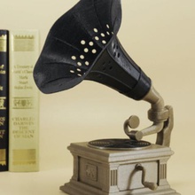 gramophone de la lampe maison bar ampoule décoration cadeau lumière rétro tbulb toolmoon 3d print model - Mito3D