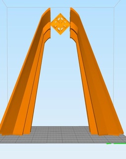 gran puerta Mexique olympique matamoros 3d print model - Mito3D