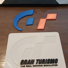 gran Turismo Logo Spiel 3d print model - Mito3D