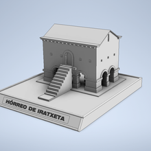 granero iratxeta arquitectura horreo romano 3d print model - Mito3D