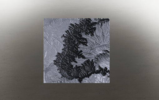 büyük kanyon çöl Birleşik eyaletler manzara 3d print model - Mito3D