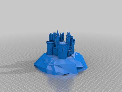 grand castle 3d print model - Mito3D