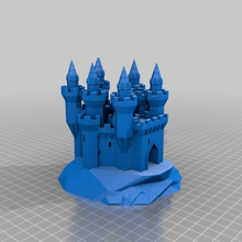 grand castle bayern Architektur kundengebundene Gebäude-Strukturen 3d print model - Mito3D