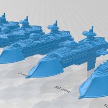 grandiose croiseurs assemblé bfg bfh croiseur loisir 3d print model - Mito3D