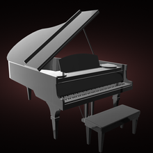 büyük piyano 3d print model - Mito3D
