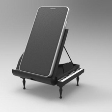 grand piano phone dock gadget mobile phone useful samsung real object iphone holder galaxy art