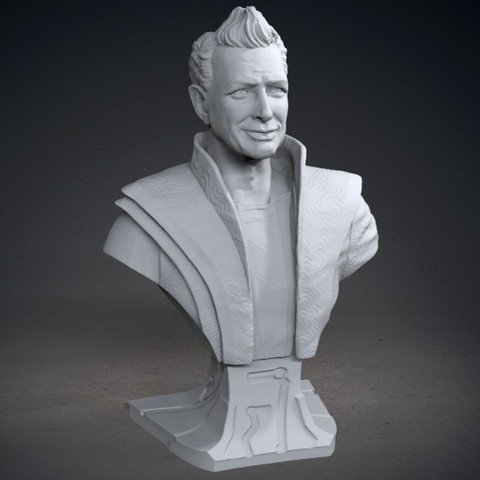 grandmaster art statue figurine goldblum villian superhero hulk thor marvel 3D print model - Mito3D