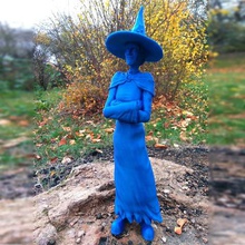 büyükanne weatherwax'i - diskdünya sanat pratchett terry sihirli Sihirbazı mage cadı esmerelda 3d print model - Mito3D