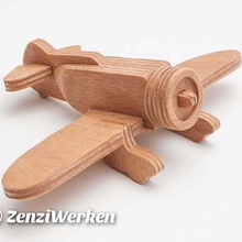 granville gee bee z40 simplified cnc laser game vehicles zenziwerken toy stepcraft scale model plywood plane lasercut router airplane 3d print model - Mito3D