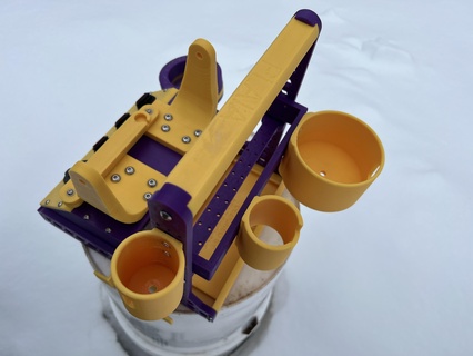 grafik caddy Hafif Aksesuarlar buz Balık tutma sinek kuşu flaşör dönüştürücü kamış kış vexilar garmin gecekondu savunma 3d print model - Mito3D