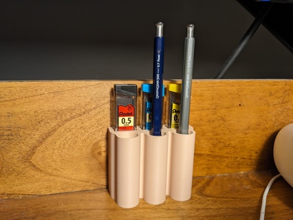 graphgear 500 pencil holder home leads pentel 3d print model - Mito3D