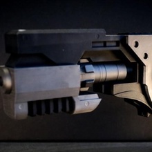 agarrar arma fogo gadget armas cosplay suporte 3d print model - Mito3D