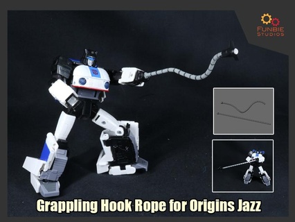 grappling hook rope transformers origins jazz 3d print model - Mito3D