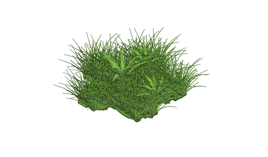 grass diorama 1 35 grass diorama  3d print model - Mito3D