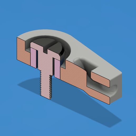 erba trimmer v2 parte 3D print model - Mito3D