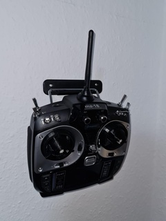 graupner transmitter wall mount mz-18 mz-24 gr mx-16 3d print model - Mito3D