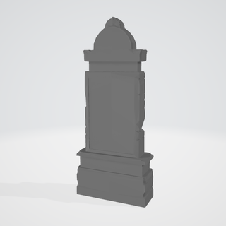 mezar taşı Kent mezarlık cadılar bayramı ölüm korku minyatür 3d print model - Mito3D
