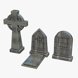 mezar taşları 3d print model - Mito3D