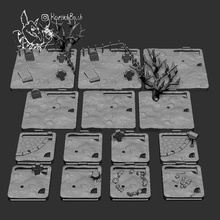 graveyard arkhammansions madness 3d print model - Mito3D
