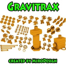 gravitrax compatible partes juego mármol motor ravensburger kits creatividad modelo carrera motorizado construir gravitación gravedad mirodiseño 3d print model - Mito3D