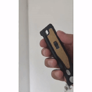 gravity knife fidget toy blade gadget 3d print model - Mito3D