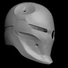 grau Fuchs Helm Werkzeug 3d print model - Mito3D