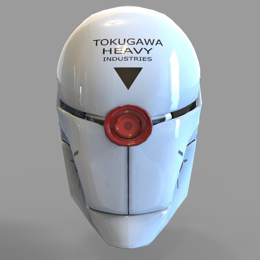 gray fox wearable helmet metal gear solid various grey armor cosplay kojima 3D print model - Mito3D