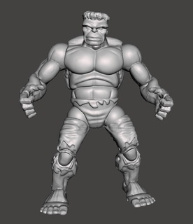 gray hulk motu classics 3d print model - Mito3D