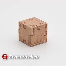 grblgrus's cube puzzle cnc laser game puzzles zenziwerken stepcraft plywood lasercut router 3d print model - Mito3D