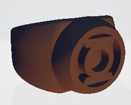 sorriso lenterne anel lanterna dc 3d print model - Mito3D