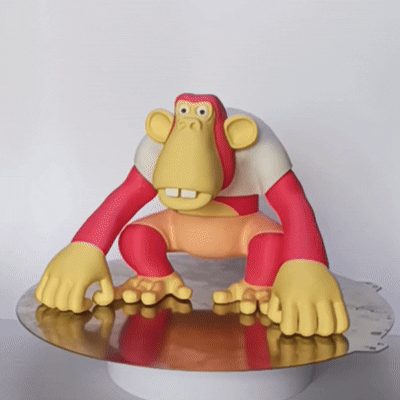 great ape 3D print model - Mito3D