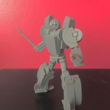 Excelente tía transformadores arcee transformable posable acción figura transformador autobot articulado juguete pelota hembra robot 3d print model - Mito3D