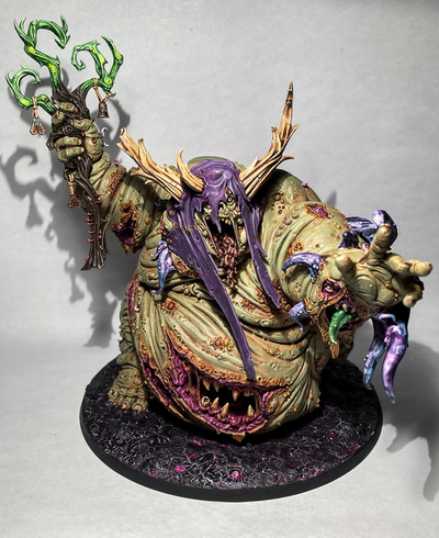 great unclean one rotingus game chaos daemon demon nurgle forge world dark 3d print model - Mito3D