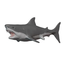 génial blanc requin océan prédateur animal miniature mer vie marine mâchoire 3d print model - Mito3D