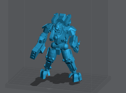 greater good mech suit ghostkeel tabletop 3d print model - Mito3D