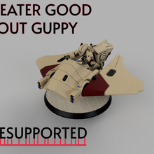 greater good scout guppy game tau pathfinder tetra piranha forgeworld presupported battlesuit 3d print model - Mito3D