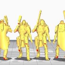 greater good skinny alien wargaming 3d print model - Mito3D