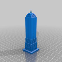 Greeblecity Leuchtfeuer Höhen Gebäudestrukturen 3d print model - Mito3D