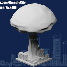 Greeblecity Boom Architektur Gebäude Strukturen 3d print model - Mito3D