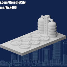 greeblecity big water treatment plant buildings_structures 3d print model - Mito3D
