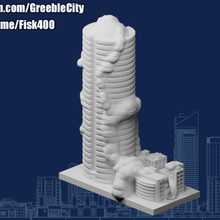 greeblecity blob architecture buildings structures 3d print model - Mito3D