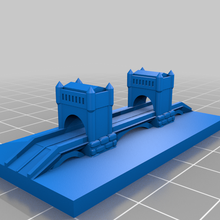 Greeblecity puente arquitectura edificios estructuras 3d print model - Mito3D