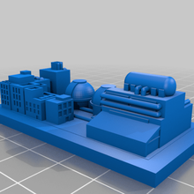 Greeblecity ketçap paket binalar_yapıları 3d print model - Mito3D