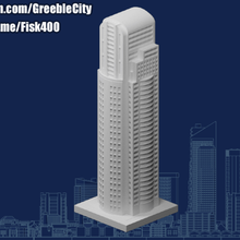 Greeblecity satranç bina mimari binalar yapılar 3d print model - Mito3D