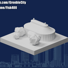 Greeblecity Zirkus Gebäudestrukturen 3d print model - Mito3D