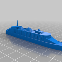 greeblecity cruise liner buildings_structures 3d print model - Mito3D