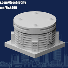 greeblecity cyberpunk grand tronc mentionner patreon bientôt promesse greeblecitycyberpunk buildings_structures 3d print model - Mito3D
