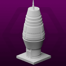 greeblecity cyberpunk loopy Turm Architektur Gebäude-Strukturen greeblecitycyberpunk 3d print model - Mito3D