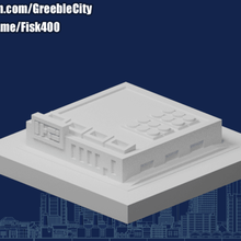 Greeblecity veri merkez mimari binalar yapılar 3d print model - Mito3D