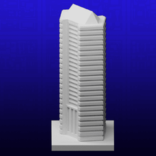 greeblecity diagon tower architecture buildings structures 3d print model - Mito3D